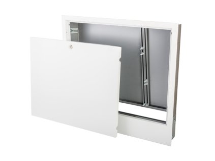 Podomítková skříň pro rozdělovač – 780 mm – 11–12 okruhů – Dewarm PEM 5