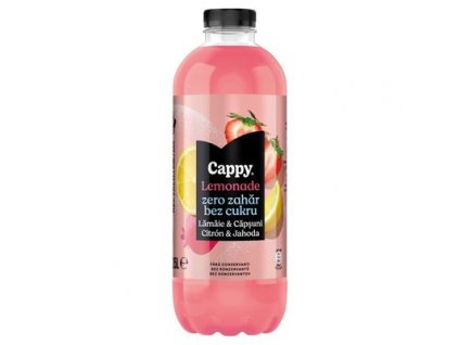 Cappy Lemonade Lemon & Strawberry Zero (1,25l)