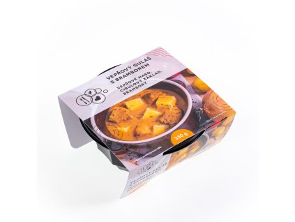 vepřový guláš s bramborem 350g CHLAZENÉ