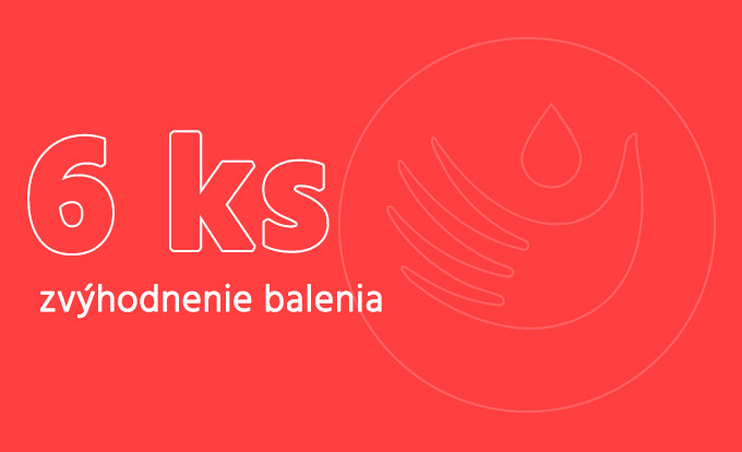 6x výhodné balenie