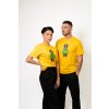 Unisex tričko KALI PANÁK - Žlté