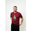 Unisex tričko KALI PANÁK - Burgundy