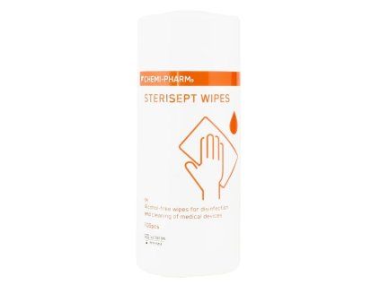 chemi pharm sterisept wipes 100 ks