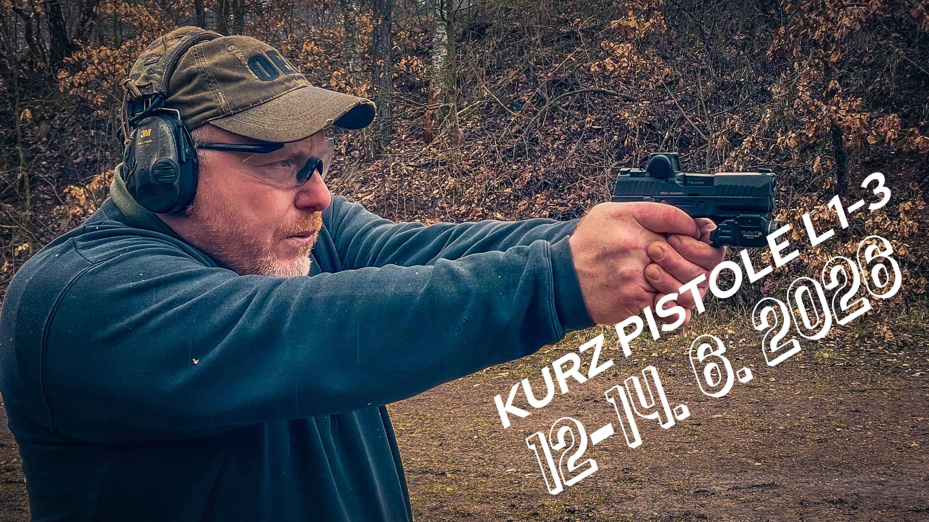Kurz pistole L1-3 ve dnech 12-14. 6. 2026