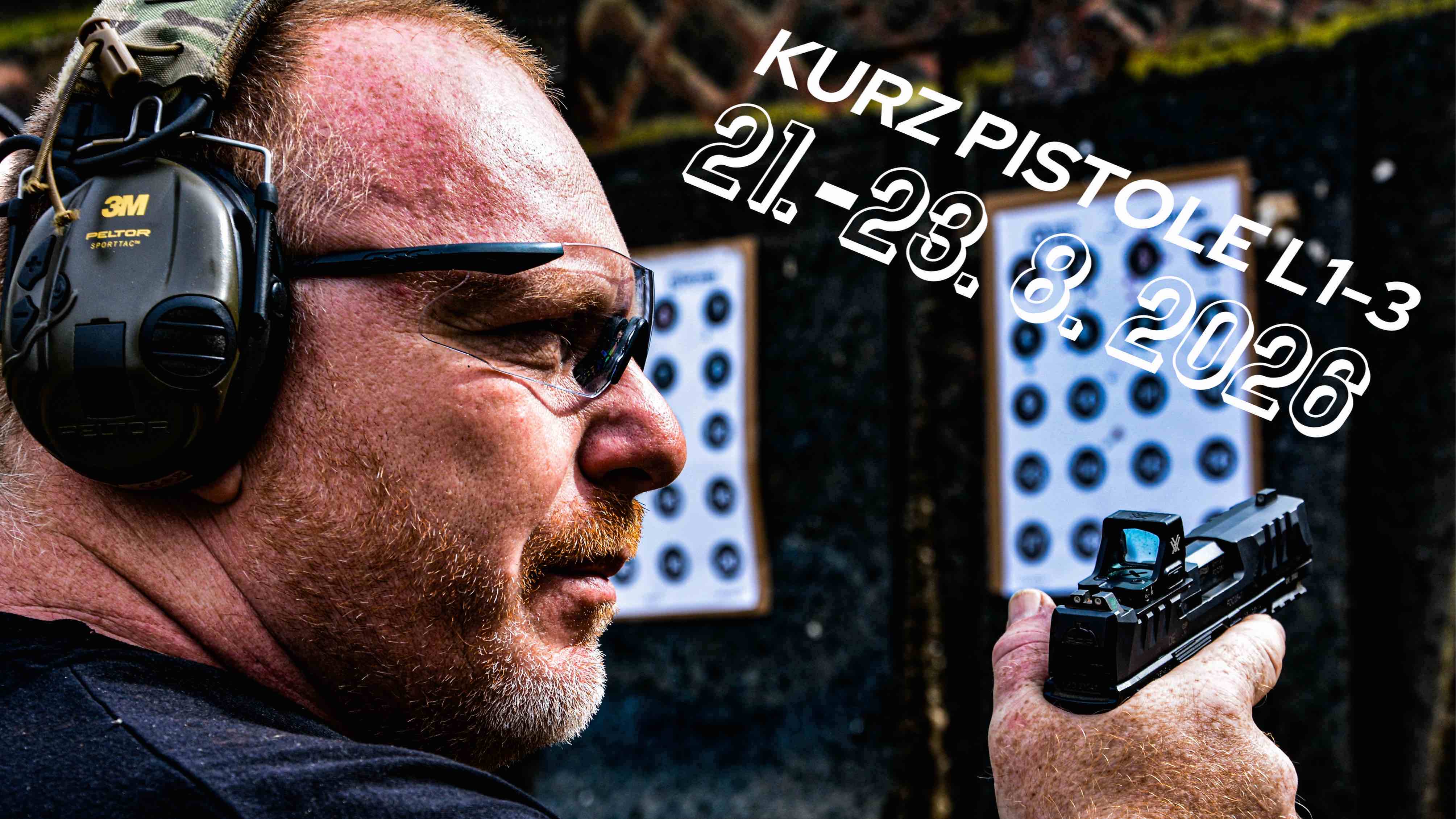 Kurz pistole L1-3 ve dnech 21.-23. 8. 2026