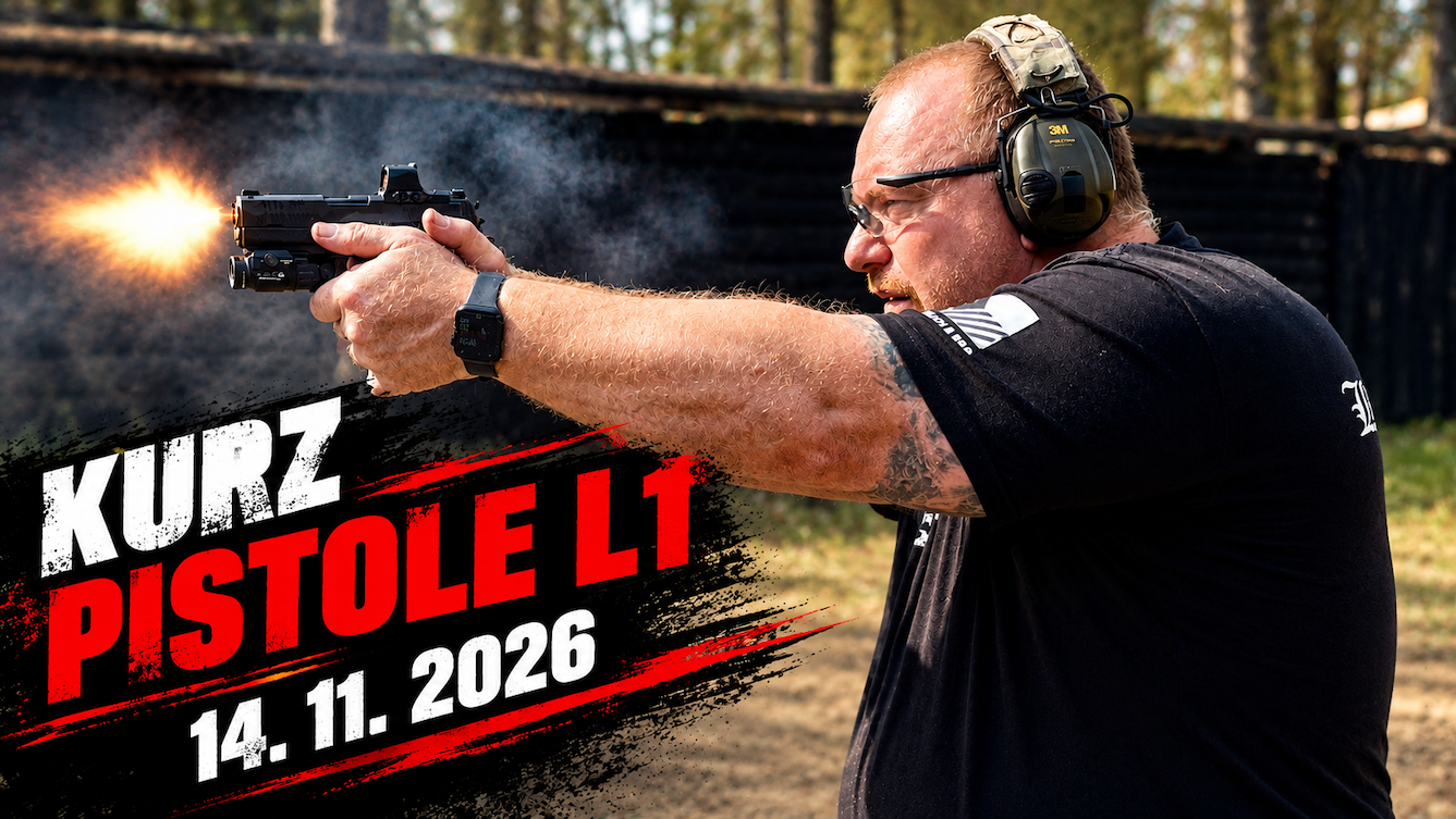 Kurz pistole L1 dne 14. 11. 2026