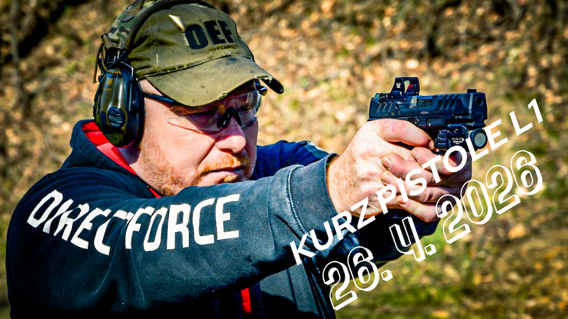Kurz pistole L1 dne 26. 4. 2026