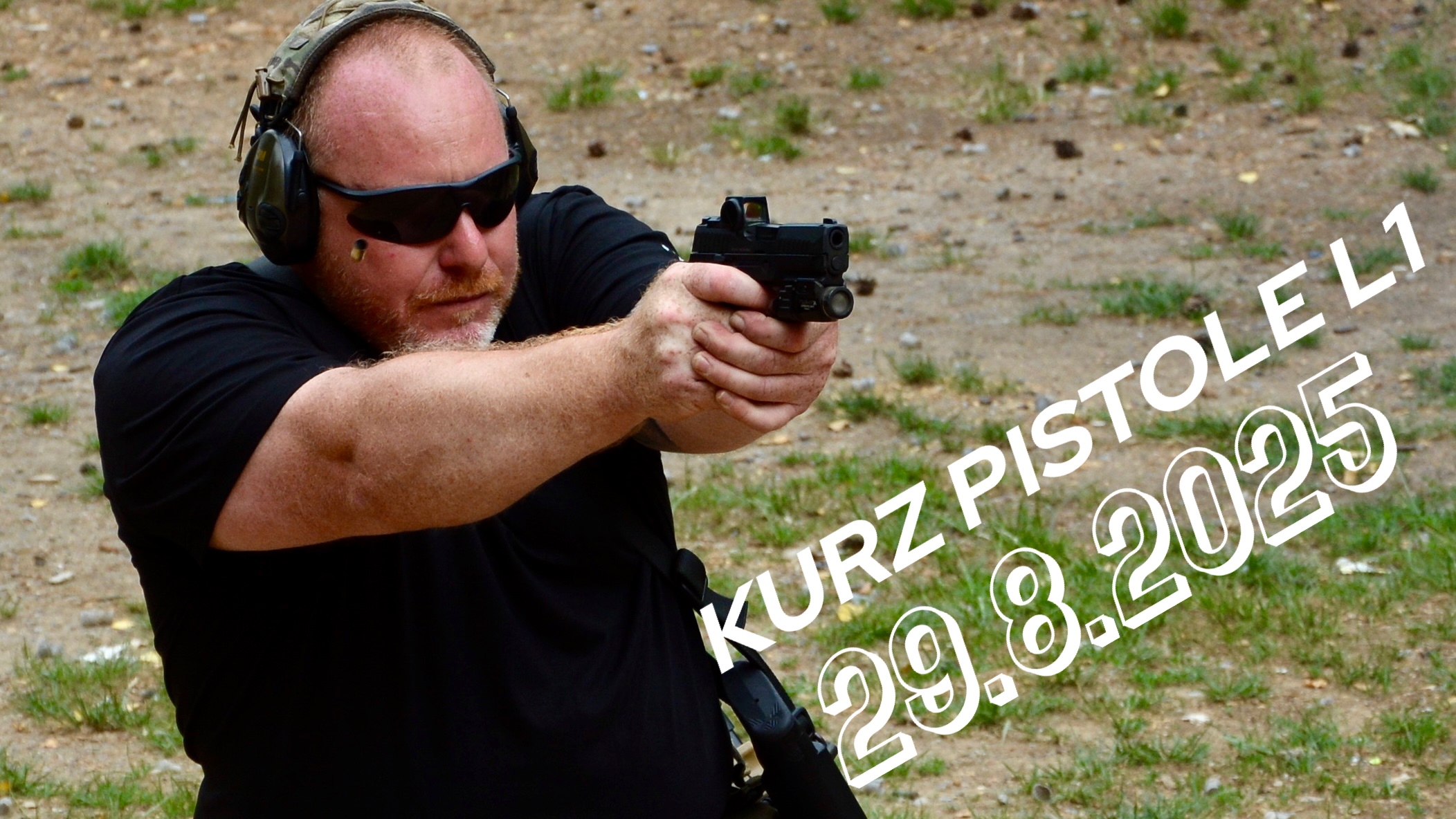 Kurz pistole L1 dne 29.8.2025