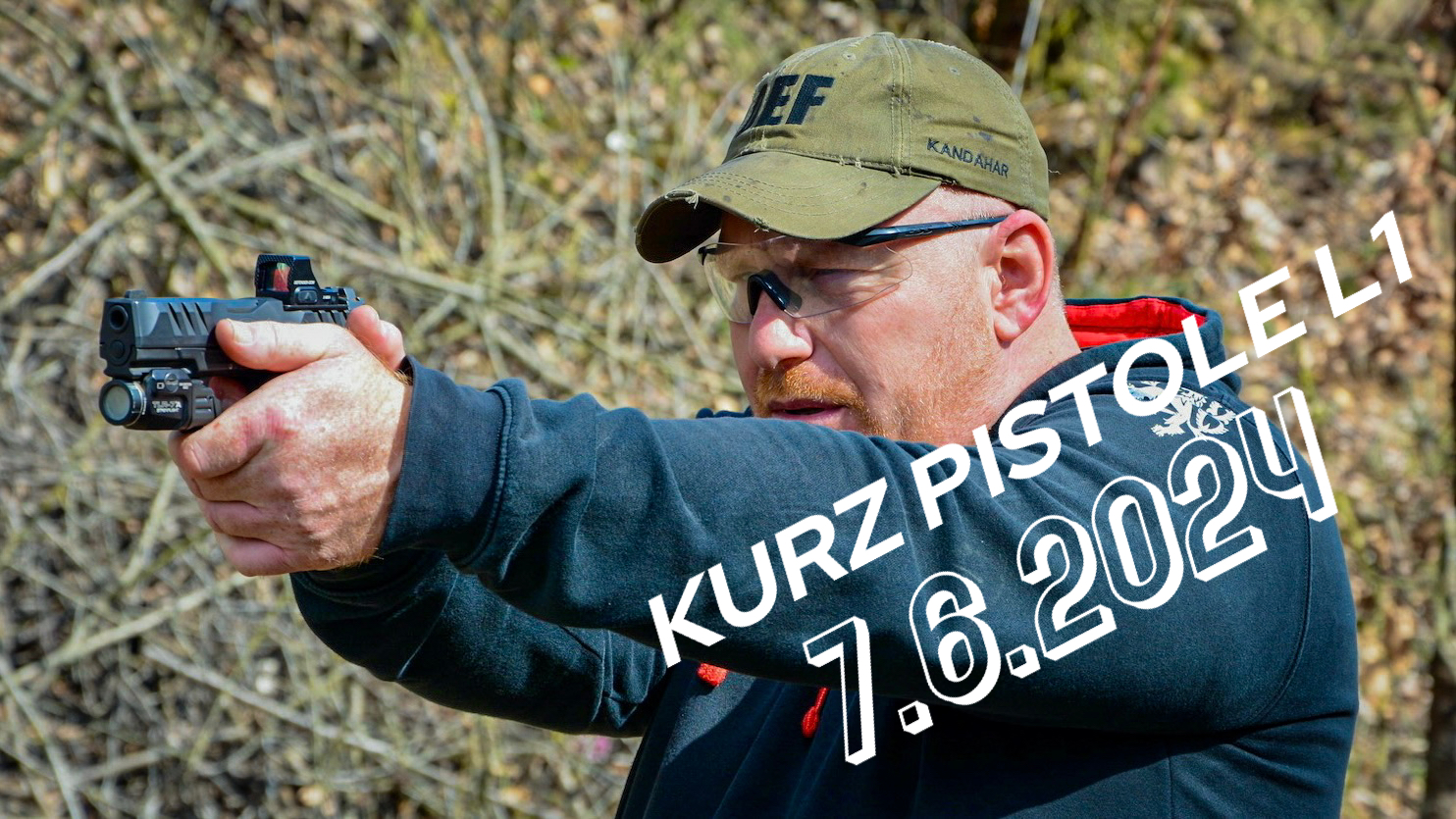 Kurz pistole L1 dne 7.6.2024