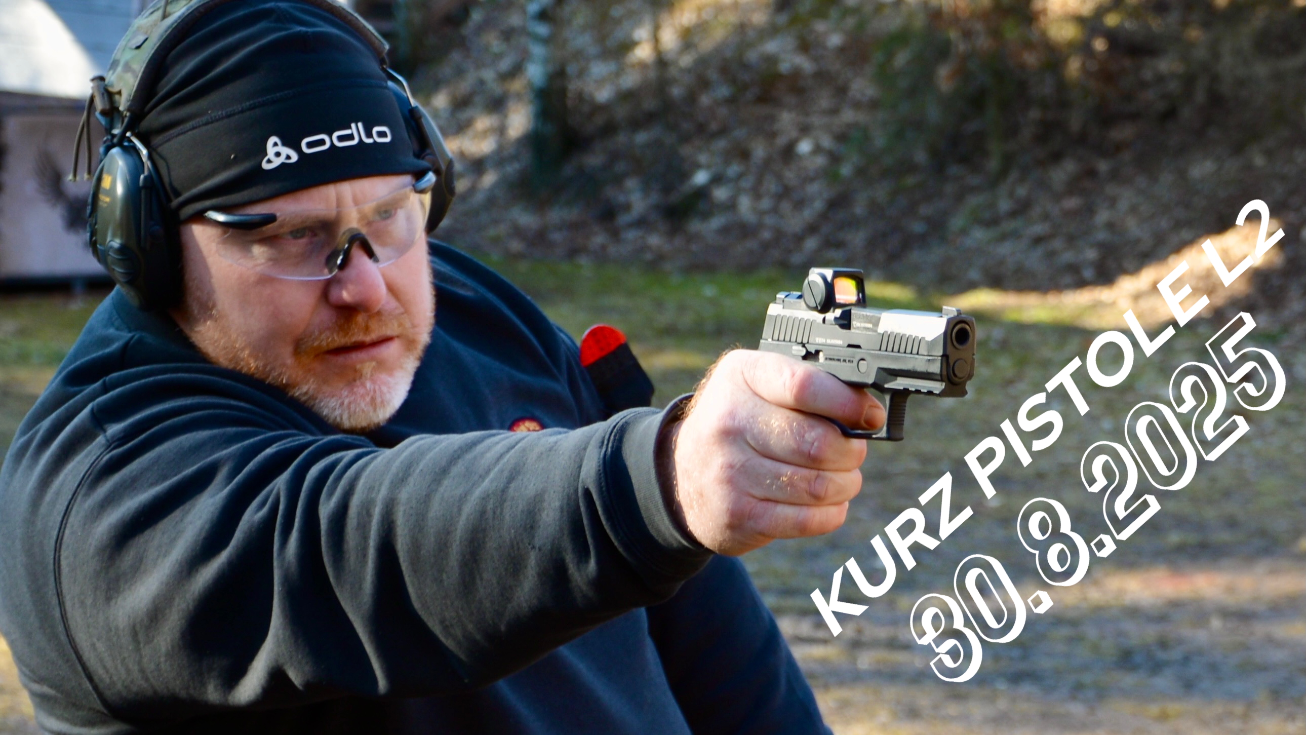 Kurz pistole L2 dne 30.8.2025