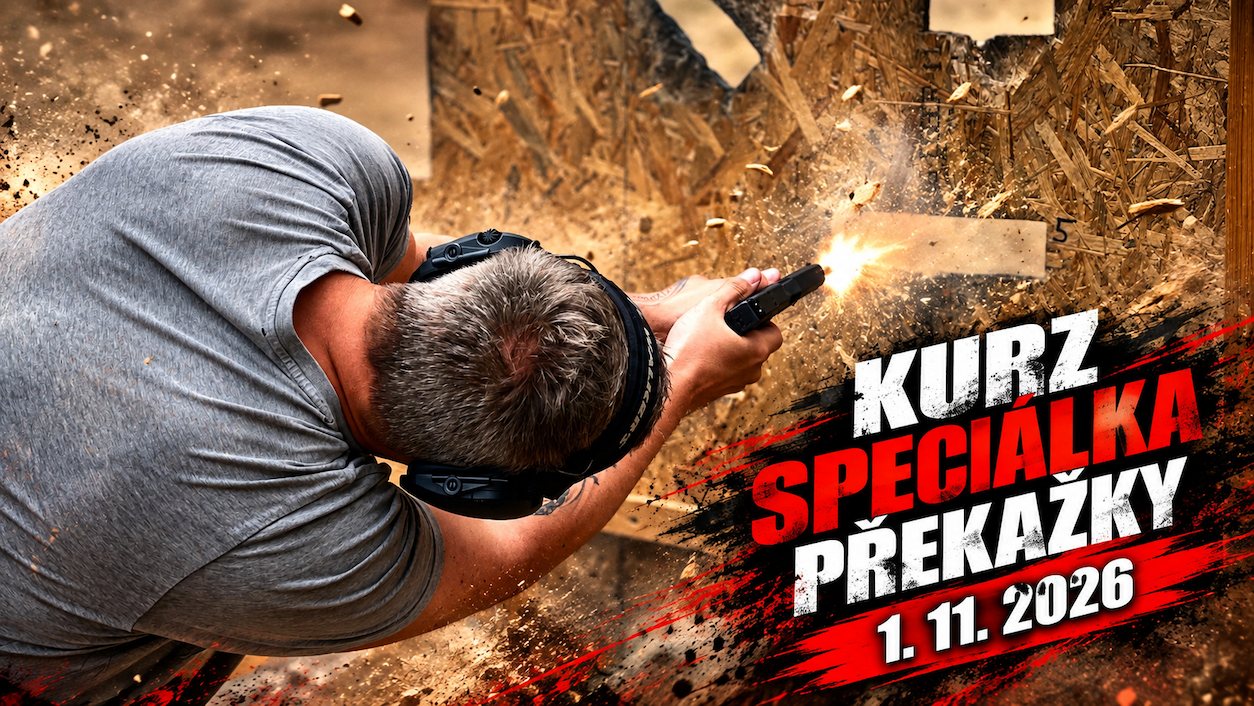 Kurz speciálka pistole překážky dne 1. 11. 2026