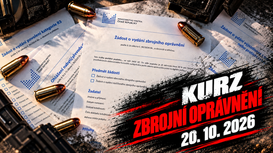 Kurz zbrojní oprávnění dne 20. 10. 2026