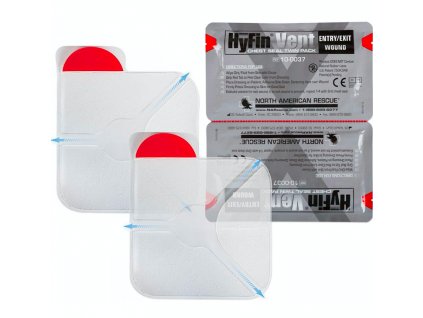 HYFIN VENT CHEST SEAL TWIN PACK 2ks:bal I