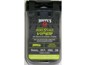 Hoppe's, Boresnake VIPER pro krátké kulové zbraně ráže 9mm, .380%22, .357%22