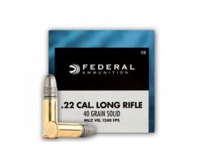 Náboj kulový Federal, Champion, .22 LR, 40GR (2,5g), Solid