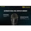 NITECORE P10iX Taktická svítilna, 4x CREE XP-L2, 4000lm,duální spínač, 1x21700i