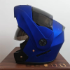 Helma na moto modrá vel.M
