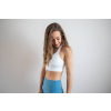 Sportovní podprsenka Soft SHINE SNOW