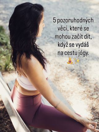 To, že jóga není jen fyzické cvičení, už víme… 🧘‍♀️✨ Její benefity jsou ale oveľa hlubší a mnohé z nich nejsou na první...