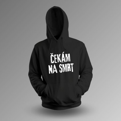cekam na smrt mikina cerna
