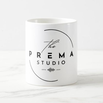 Hrníček bílý Prema Studio - varianta 1