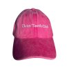 Růžová kšiltovka Clean Teeth Club