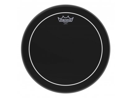 blána TT REMO ES-0610-PS Pinstripe Ebony černá 10"