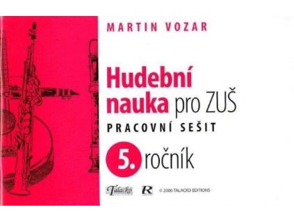 Hudební nauka pro ZUŠ pracovní sešit 5 Vozar 2021