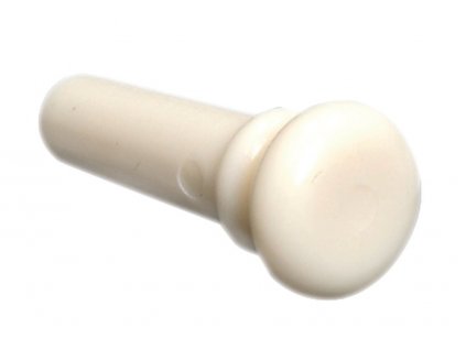 GEWA End Pin kytara GEWA bílý plast 30x7,6mm