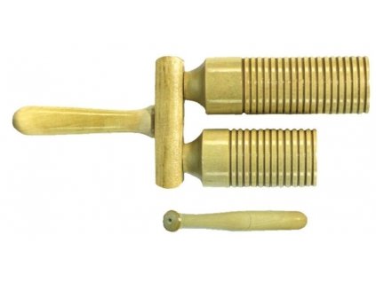 GEWA Agogo dřevěné GEWA CLUB SALSA s paličkou