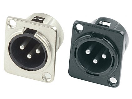 KONEKTOR XLR nikl GEWA