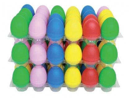 vajíčka rytmická CLUB SALSA color mix72 ks