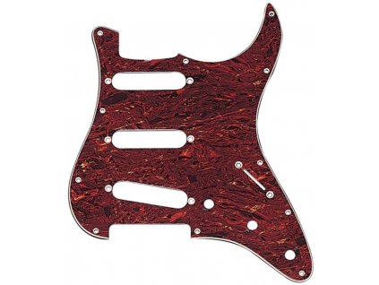 Pickguard Stratocaster model Želvovinová, 3-vr