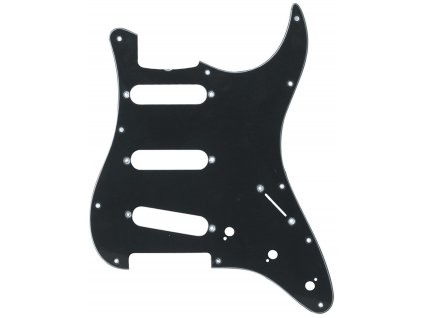 Pickguard Stratocaster model Černá, 3-vrstvá P