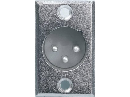 PROEL zásuvka XLR panelová Proel 3MP nikl