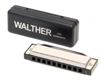 harmonika foukací C dur Walther 10 hlasů