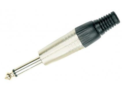 GEWA Jack 6,3 mono kovový pro kabel do 8mm