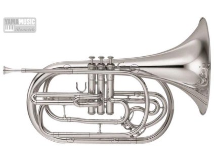 lesní roh YAMAHA YHR 302 MS pochodový Silver