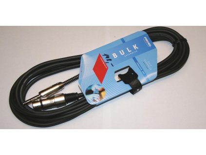 kabel XLRF-JackST 5m BULK černý