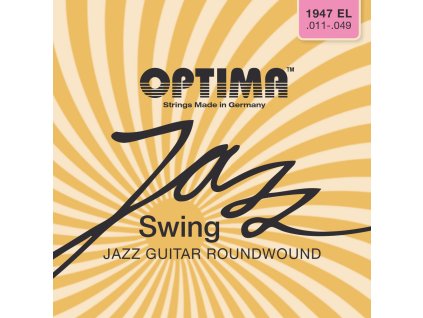 Struny pro E-kytaru Jazz Swing série Round Wound S