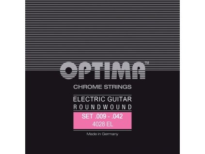 Struny pro E-kytaru Chrome Strings. Round Wound Sa