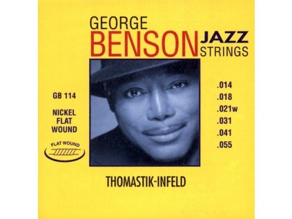 Struny pro E-kytaru George Benson Jazz Guitar Sada