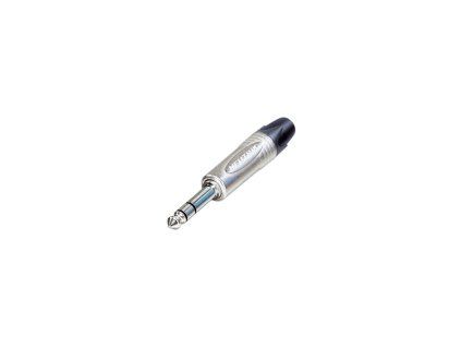 NEUTRIK Jack 6 3mm NP3X vidlice mono stříb