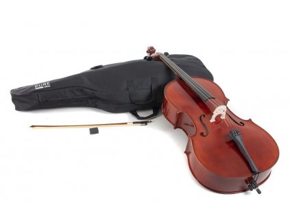 cello 1/4 komplet O.M.MÖNNICH set ebony Gig