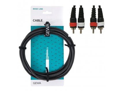 GEWA kabel 2xCinch 2xCinch 1.5m
