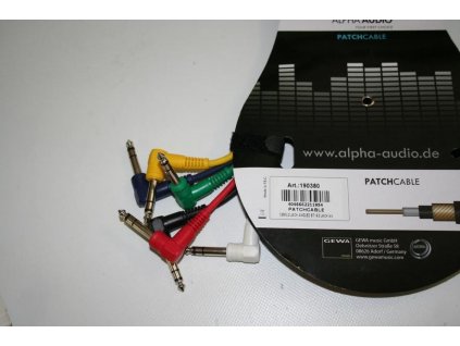 GEWA kabel Jack kolmýST-Jack kolmýST 0,9m ALPHA AU