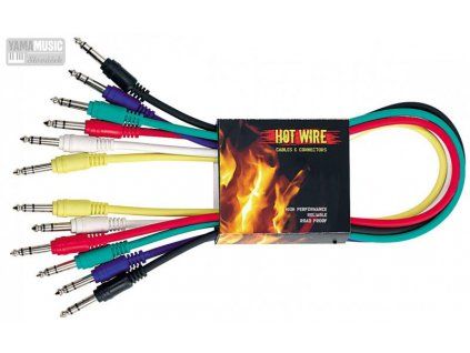 GEWA kabel JackST-JackST 0,6m PREMIUM mix barev