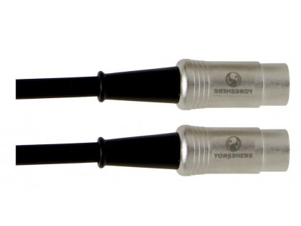 kabel MIDI DIN-DIN 1,5m Alpha Audio PREMIUM čern