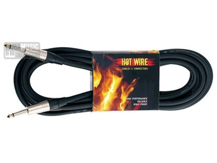 GEWA kabel výkonový Jack-Jack 6m PREMIUM čer  >