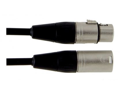 kabel XLRF-XLRM 15m Alpha Audio PREMIUM černý